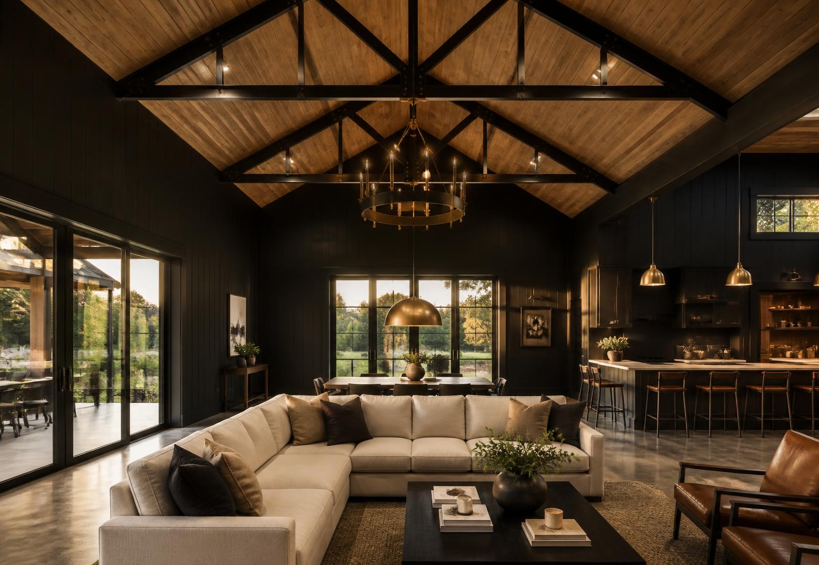 Barndominium build detail